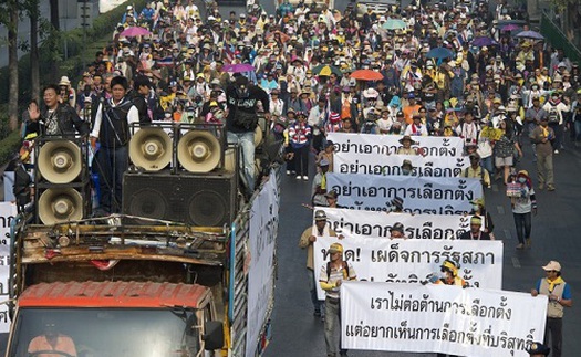 Thái Lan kết án chung thân 4 người ném lựu đạn trong cuộc biểu tình chống cựu Thủ tướng Yingluck